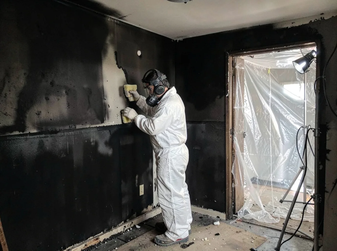 Fire Damage Restoration company in Foss, OK